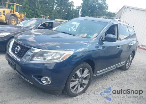 2013 Nissan Pathfinder Platinum z USA, uszkodzony, nr VIN 5N1AR2MN5DC616708